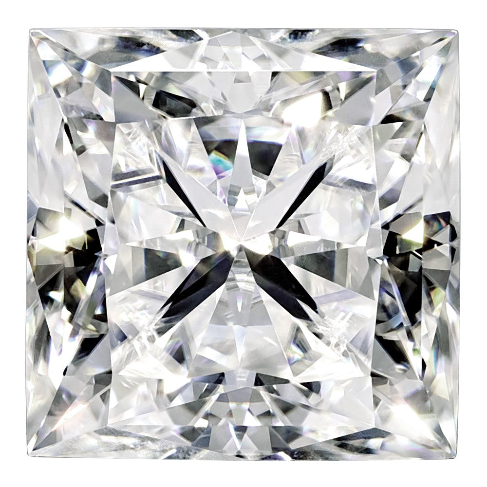 Edelstein Moissanit True Licht G-h-i Farbe 2.5mm Quadratisch Brillant