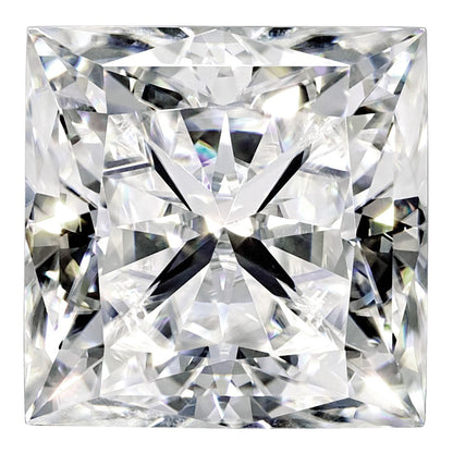 Edelstein Moissanit True Licht G-h-i Farbe 2.5mm Quadratisch Brillant