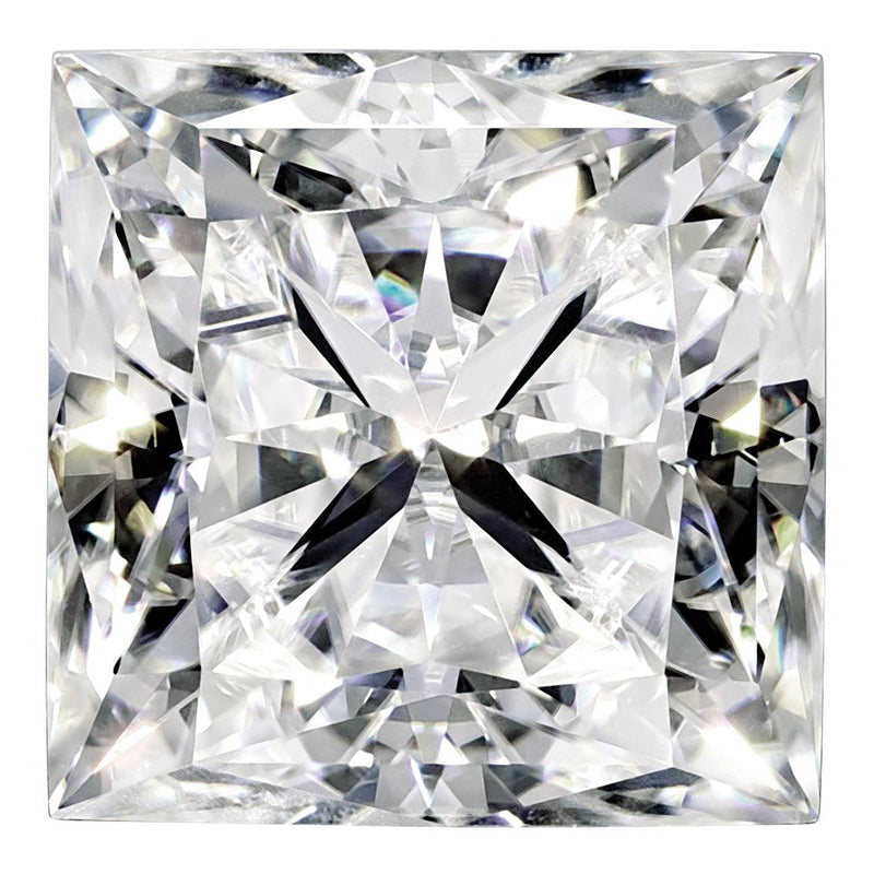 Edelstein Moissanit True Licht G-h-i Farbe 8mm Quadratisch Brillant