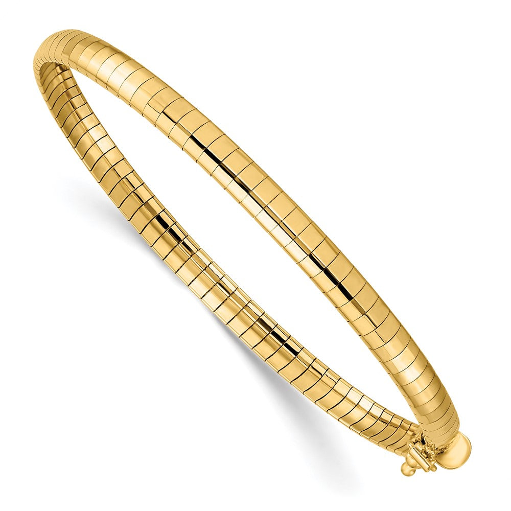 7 Zoll 14K 4mm Gewölbt Omega Armband
