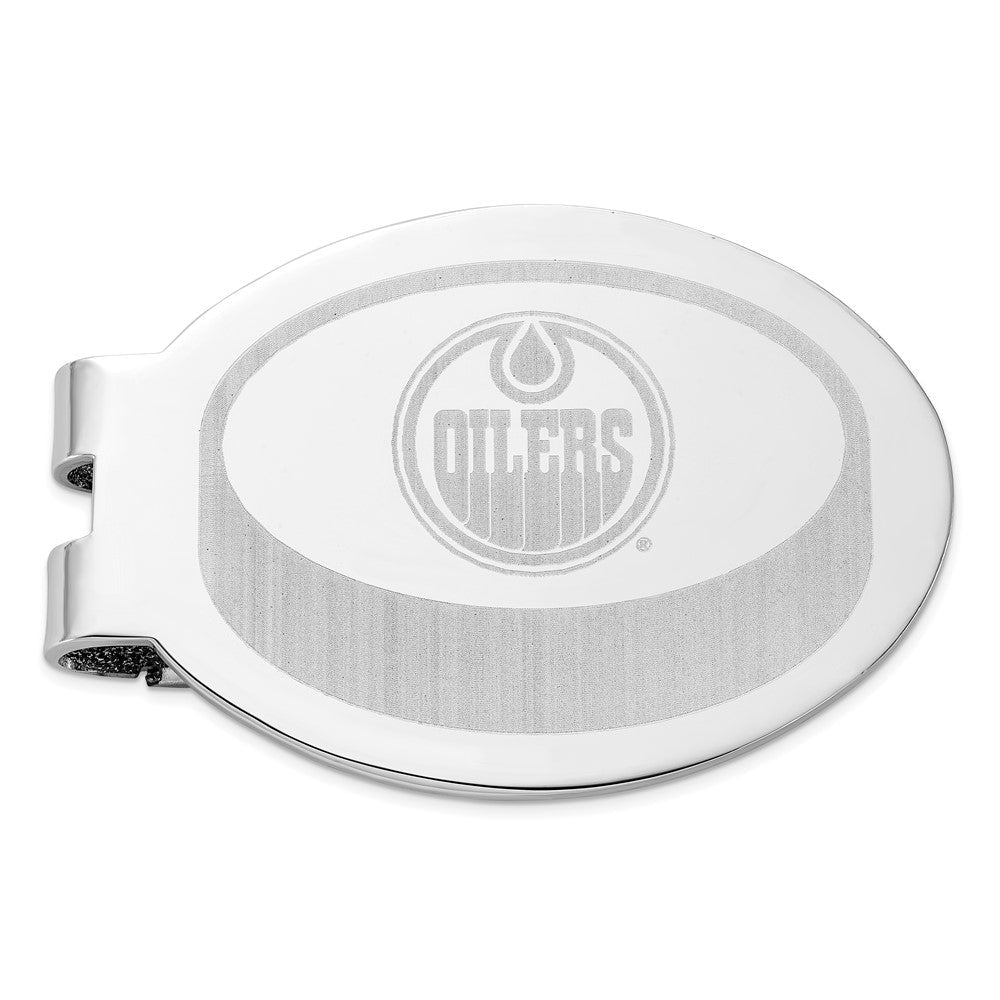 Edelstahl Nhl Edmonton Oilers Poliert Oval Geldklammer