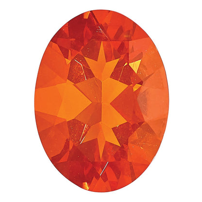 Edelstein Mexican Feuer Opal Aa Qualität 8x6mm Oval