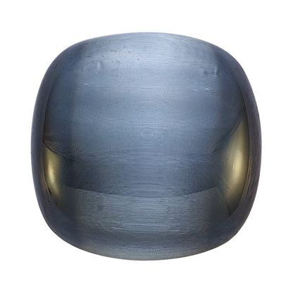 Edelstein ~10x10 Antik Gray Katze?s Auge Buff-top