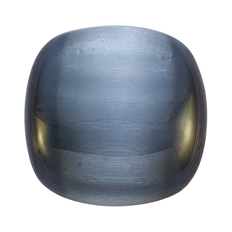 Edelstein ~10x10 Antik Gray Katze?s Auge Buff-top