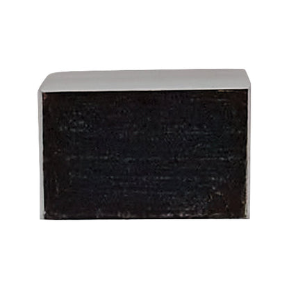 Edelstein 2 Pcs 6.5 X 2.3 Rechteck Schwarz Onyx Su1229