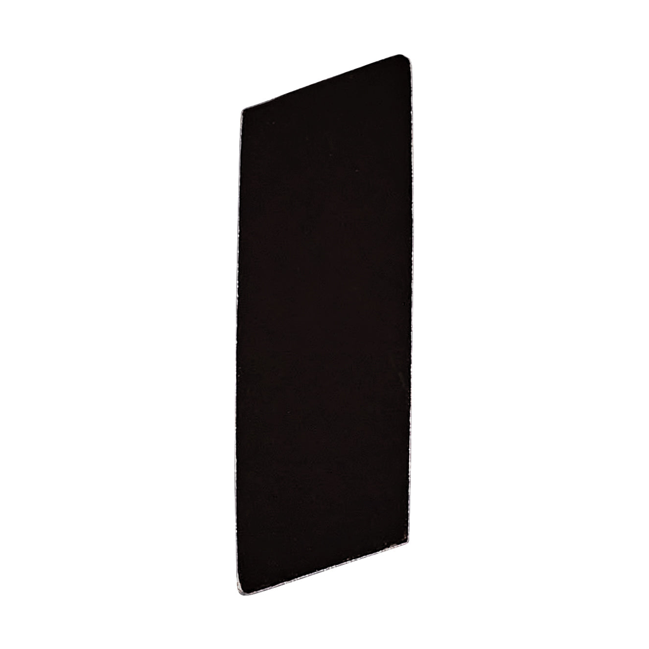 Edelstein 2 Pcs 6.5 X 2.3 Rechteck Schwarz Onyx Su1229