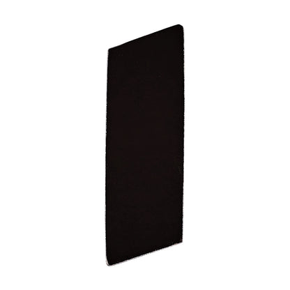 Edelstein 2 Pcs 6.5 X 2.3 Rechteck Schwarz Onyx Su1229