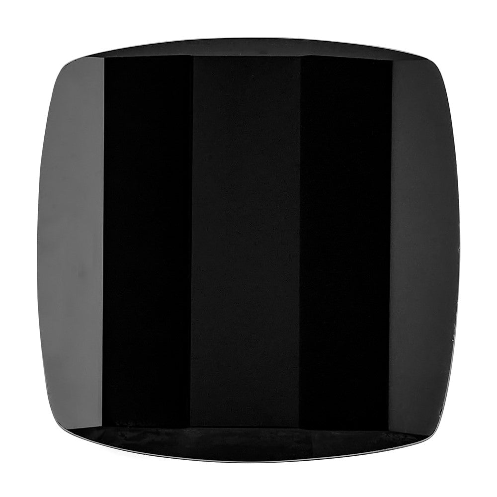 Edelstein Onyx 9.25mm X 7.90mm Stab Barrel Schwarz