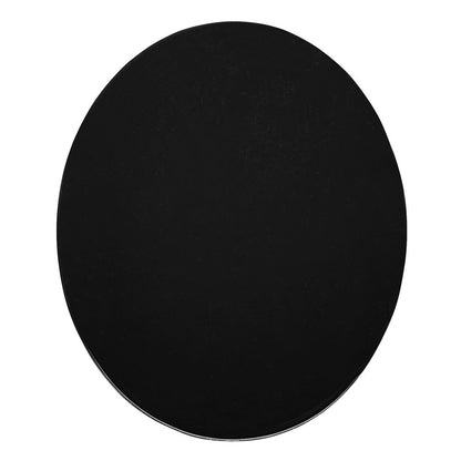 Edelstein 12x10 Oval Onyx Flach Oberteil 1.5 Mm