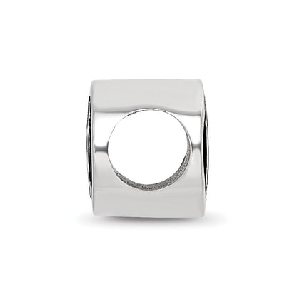 Sterlingsilber Logoart 15.25mm Pi Beta Phi Oval Greek Buchstaben Perle