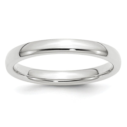 Platin 3mm Komfort-fit Ehering Ring