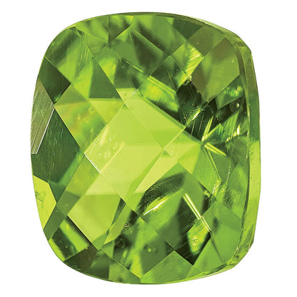 Edelstein Peridot Aa Qualität 8mm Antik Kissen Schachbrett