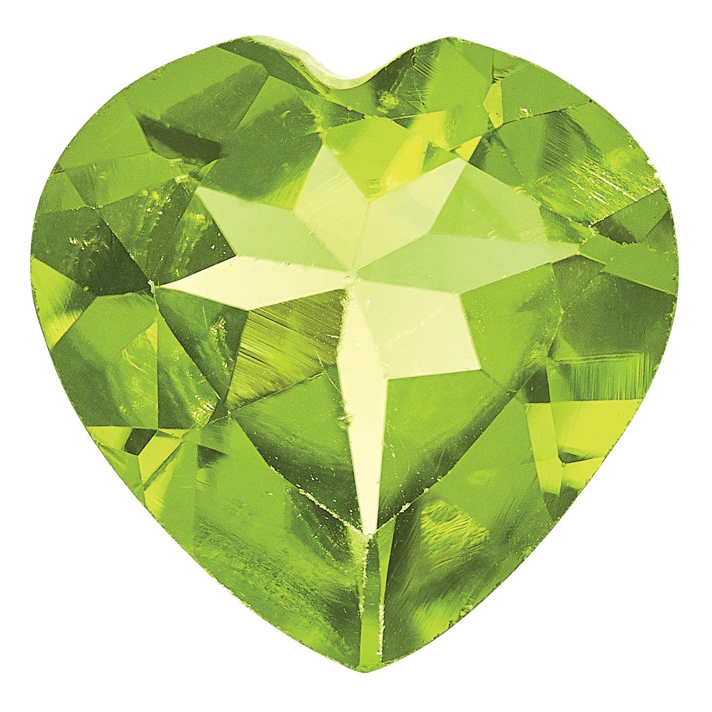Edelstein Peridot Aa Qualität 4mm Herz