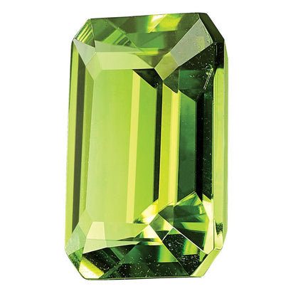 Edelstein Peridot Aa Qualität 10x8mm Smaragdschliff