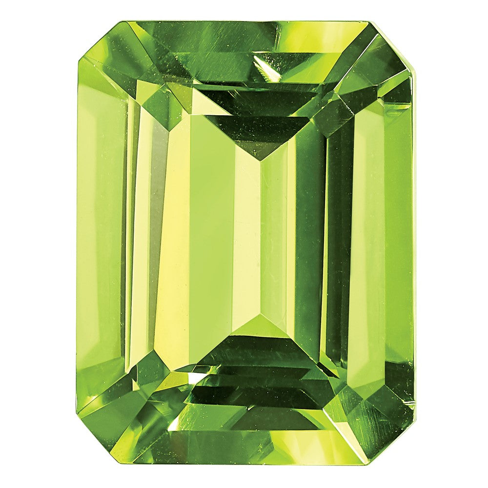 Edelstein Peridot Aa Qualität 5x3mm Smaragdschliff