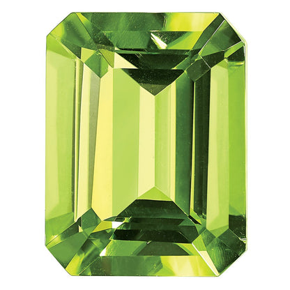 Edelstein Peridot Aa Qualität 5x3mm Smaragdschliff