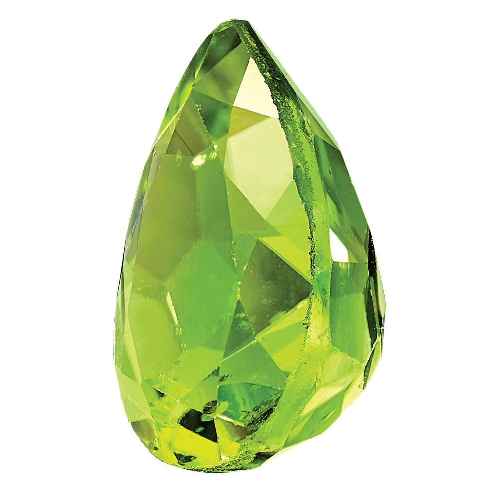 Edelstein Peridot Aa Qualität 5x3mm Tropfen