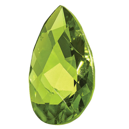 Edelstein Peridot Aa Qualität 10x7mm Tropfen Schachbrett
