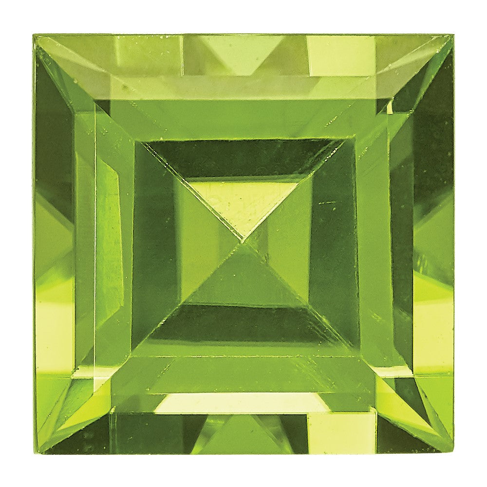 Edelstein Peridot Aa Qualität 6mm Quadratisch Stufe-cut
