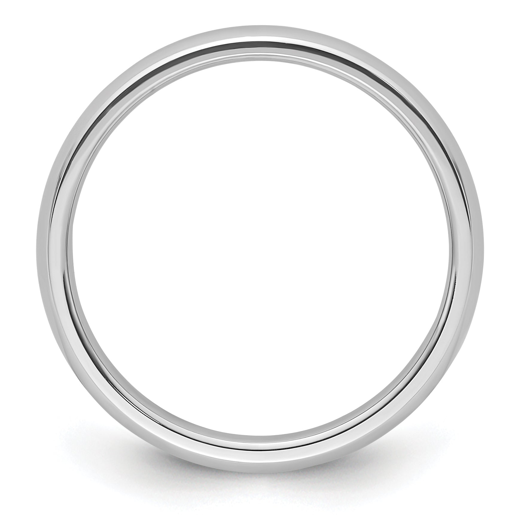 Platin 3mm Leicht Komfort-Passform Ehering