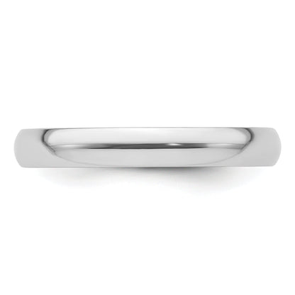 Platin 3mm Leicht Komfort-Passform Ehering