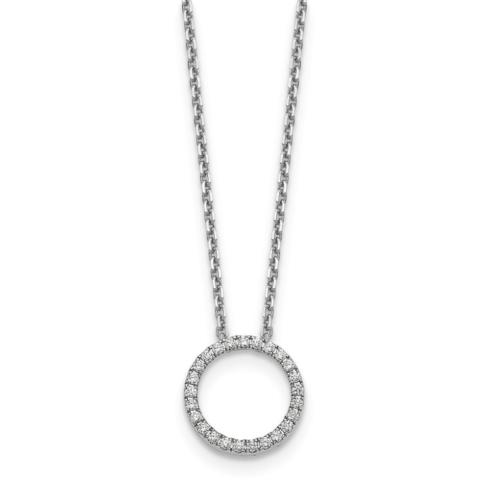 14K Weiß Goldtrue Origin Im Labor Gezüchtet Echt Diamant Vs/si