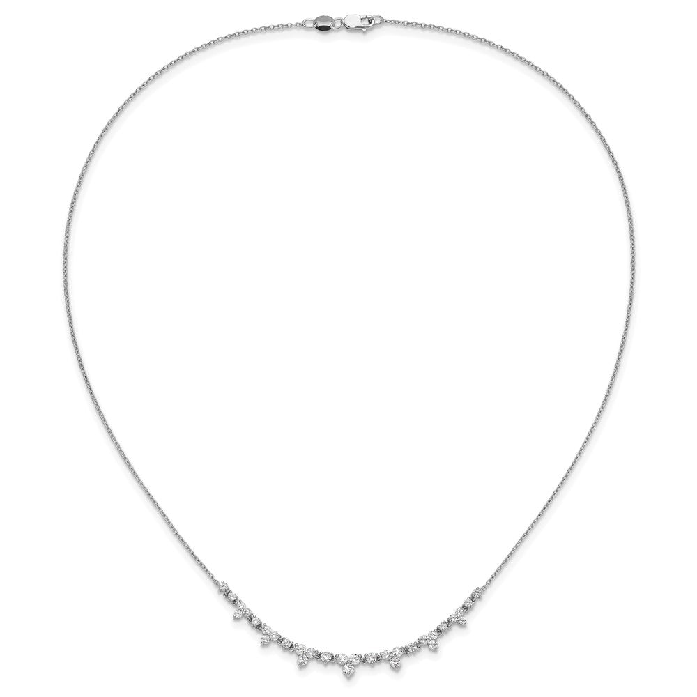 14K Weißgold True Origin 1 1/2 Karat Im Labor Gezüchtet Diamant Vs Def 18 Zoll Halskette