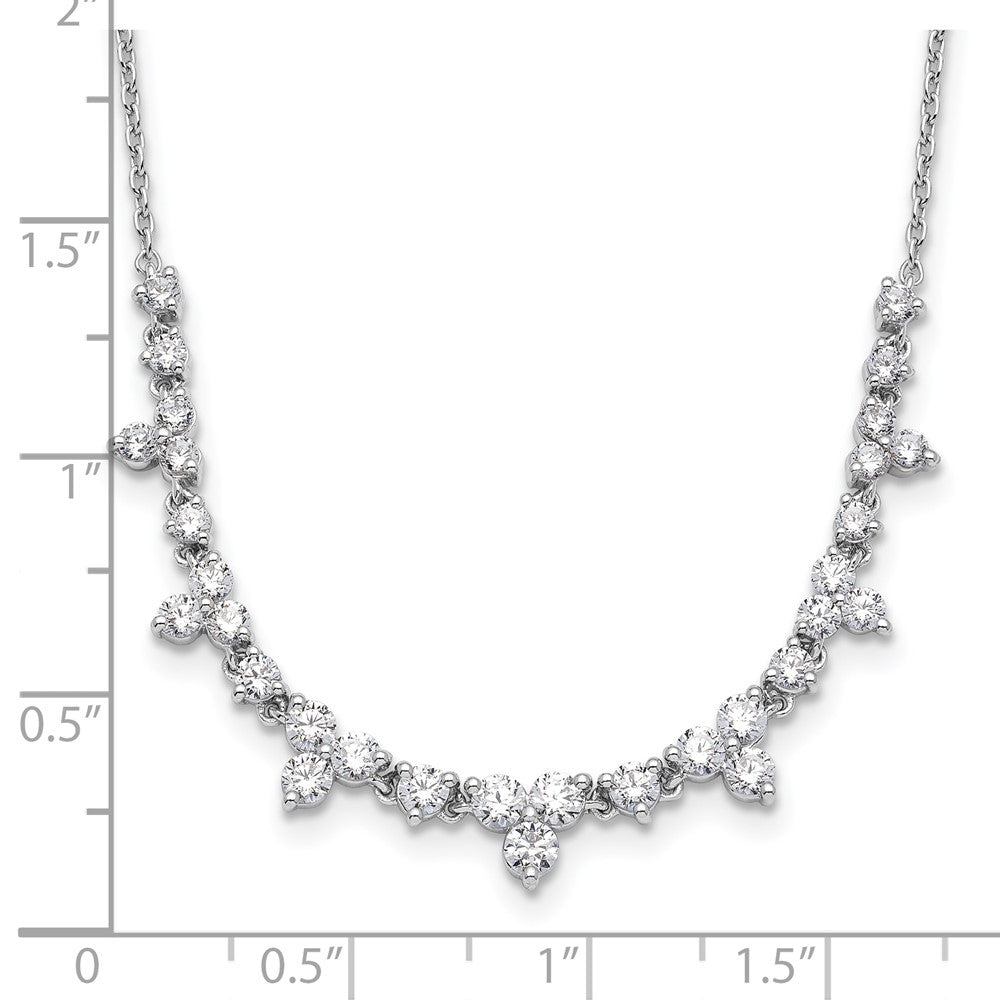 14K Weißgold True Origin 1 1/2 Karat Im Labor Gezüchtet Diamant Vs Def 18 Zoll Halskette