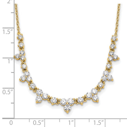 14K Gelbgold True Origin 1 1/2 Karat Im Labor Gezüchtet Diamant Vs Def 18 Zoll Halskette