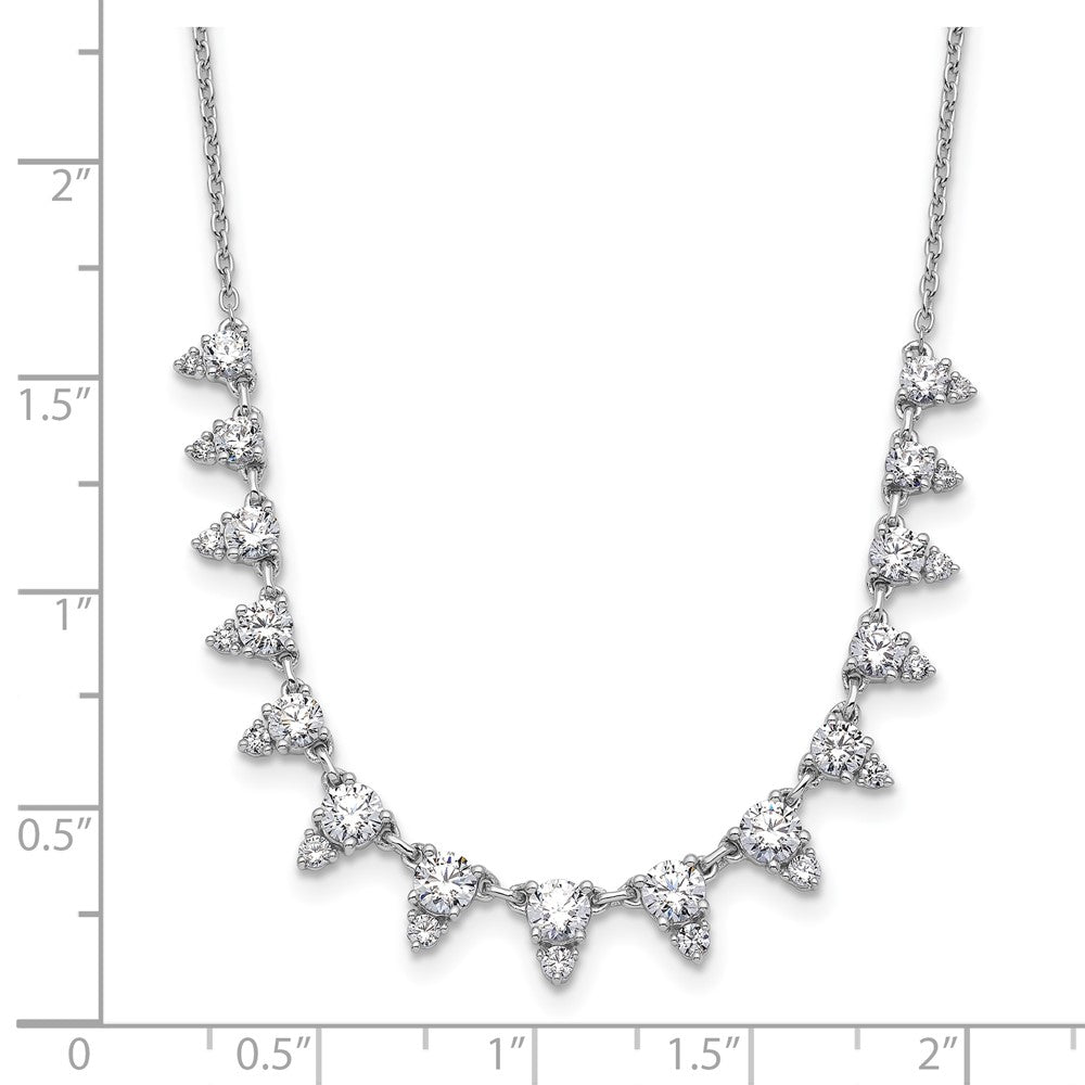 14K Weißgold True Origin 2 Karat Im Labor Gezüchtet Diamant Vs Def 18 Zoll Halskette