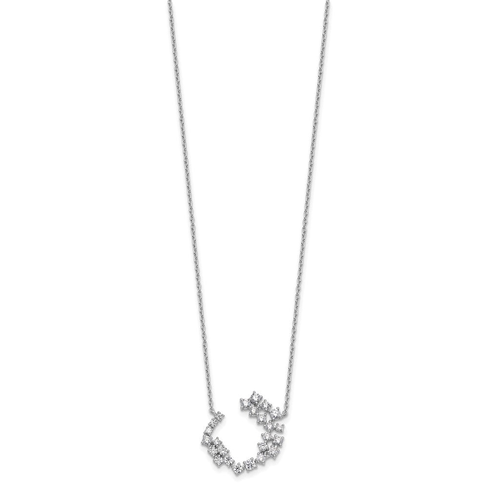 14K Weißgold True Origin 1 Karat Im Labor Gezüchtet Diamant Vs Def 18 Zoll Mode Halskette