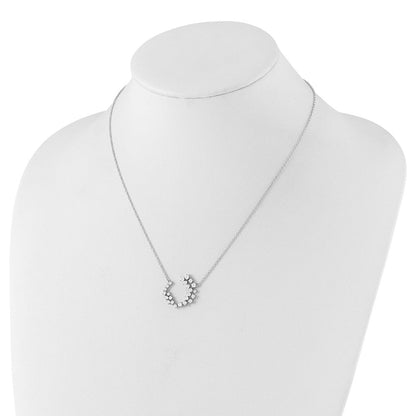 14K Weißgold True Origin 1 Karat Im Labor Gezüchtet Diamant Vs Def 18 Zoll Mode Halskette