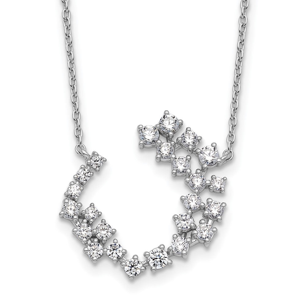 14K Weißgold True Origin 1 Karat Im Labor Gezüchtet Diamant Vs Def 18 Zoll Mode Halskette