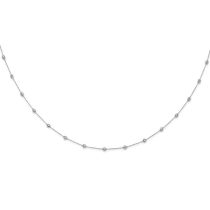14K Weißgold True Origin 1 1/6 Karat Im Labor Gezüchtet Diamant Vs+ F+ Eighteen Station 18 Zoll Halskette