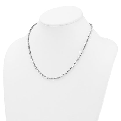 14K Weißgold 5 1/2 Ct. Im Labor Gezüchtet Diamant Vs/si+ G+ Rund Gerade Tennis Halskette
