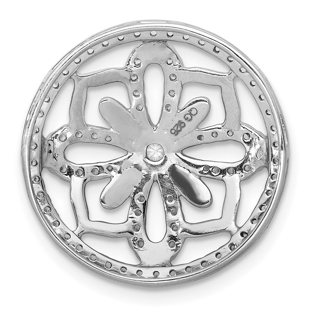 14K Weißgold 1/2ct. Echt Diamant Fantasie Kette Anhänger