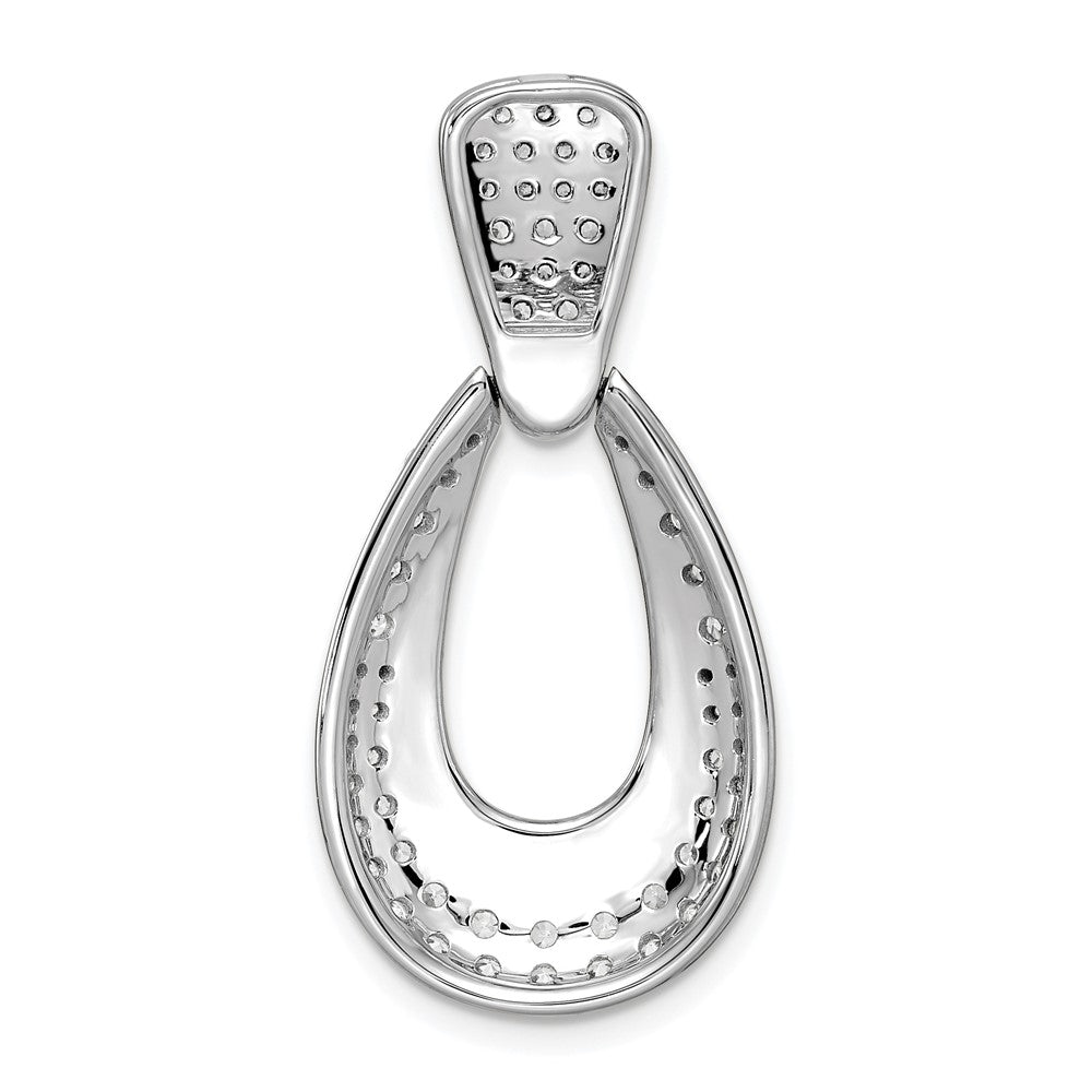 14K Weißgold True Origin 1 1/3 Karat Im Labor Erzeugt Diamant Vs Def 18 Zoll Fantasie Tropfen Halskette