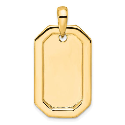 14K Gelbgold True Origin Herren 1 Karat Im Labor Gezüchtet Diamant Vs D E F Erkennungsmarke Anhänger