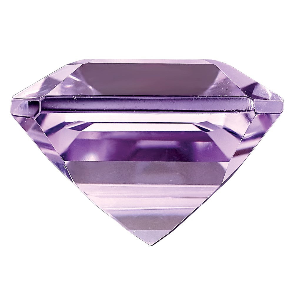 Edelstein Rose De France Quarz Aa Qualität 8x6mm Smaragdschliff