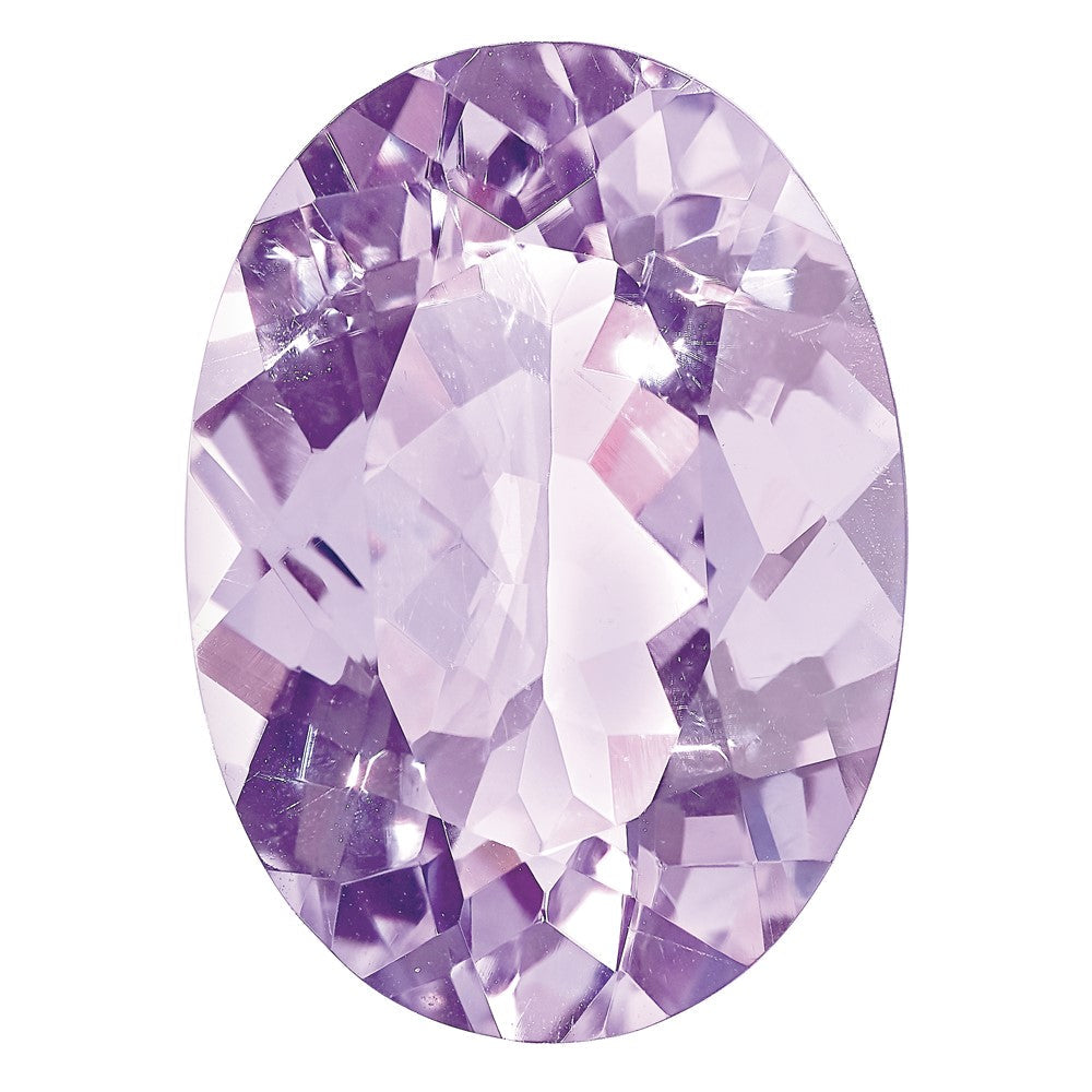 Edelstein Rose De France Quarz Aa Qualität 12x10mm Oval
