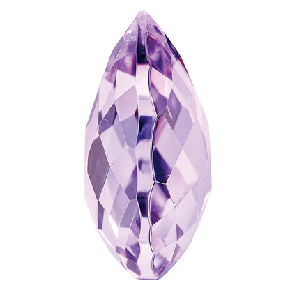 Edelstein Rose De France Quarz Aa Qualität 16x12mm Tropfen Briolette