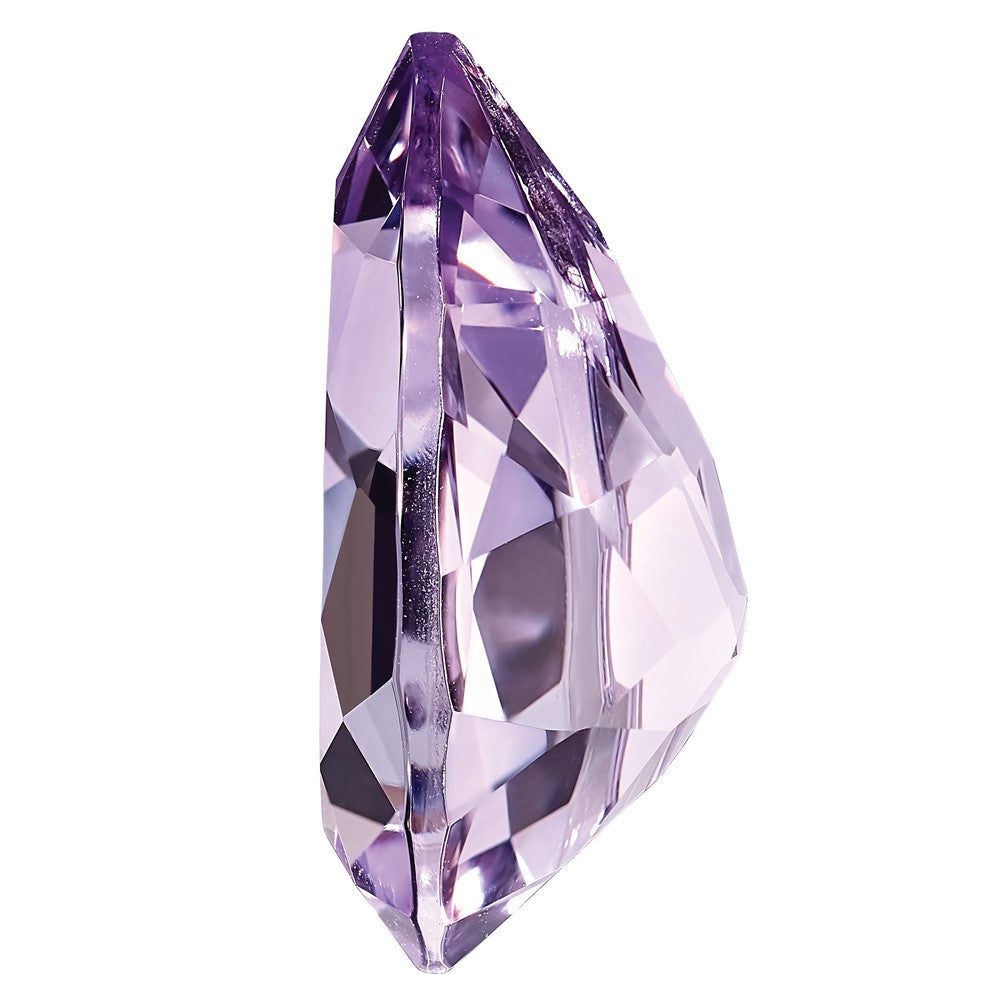 Edelstein Rose De France Quarz Aa Qualität 5x3mm Tropfen