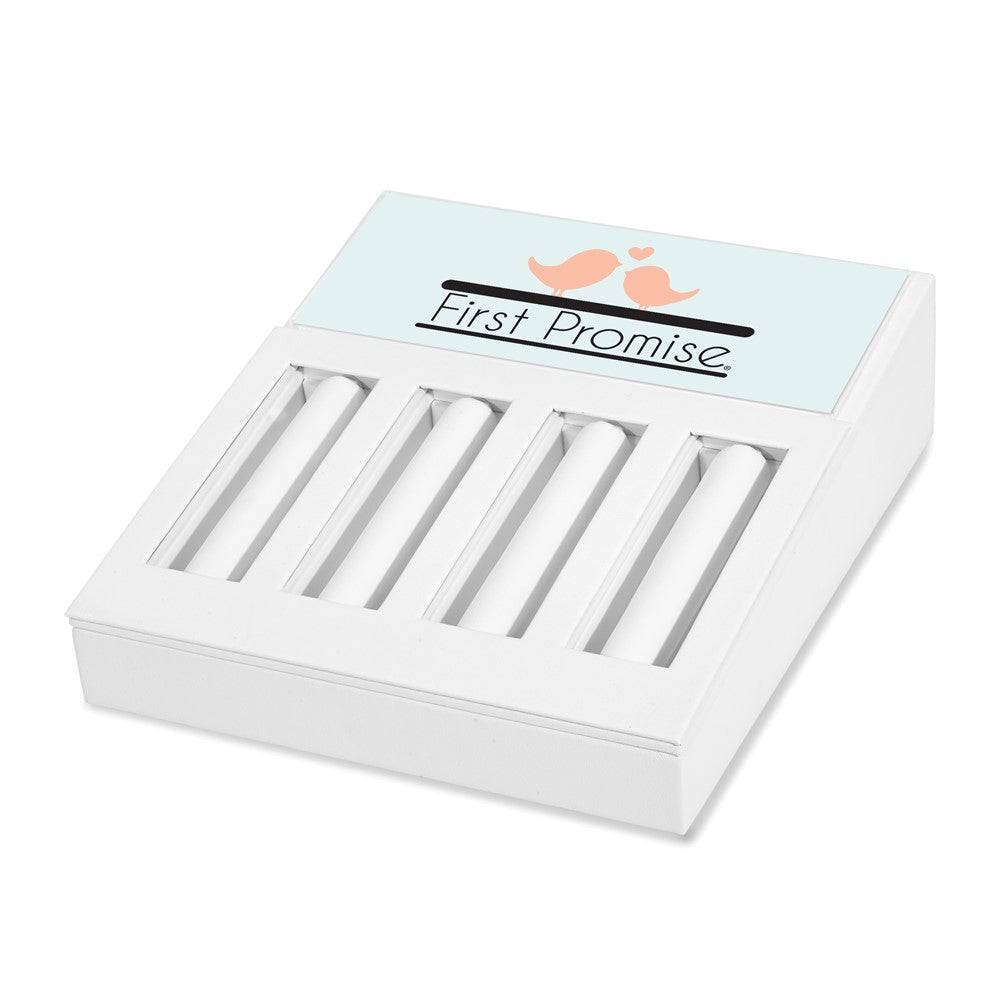 Non Metal First Versprechen 4 Ring-rod Display mit Signage