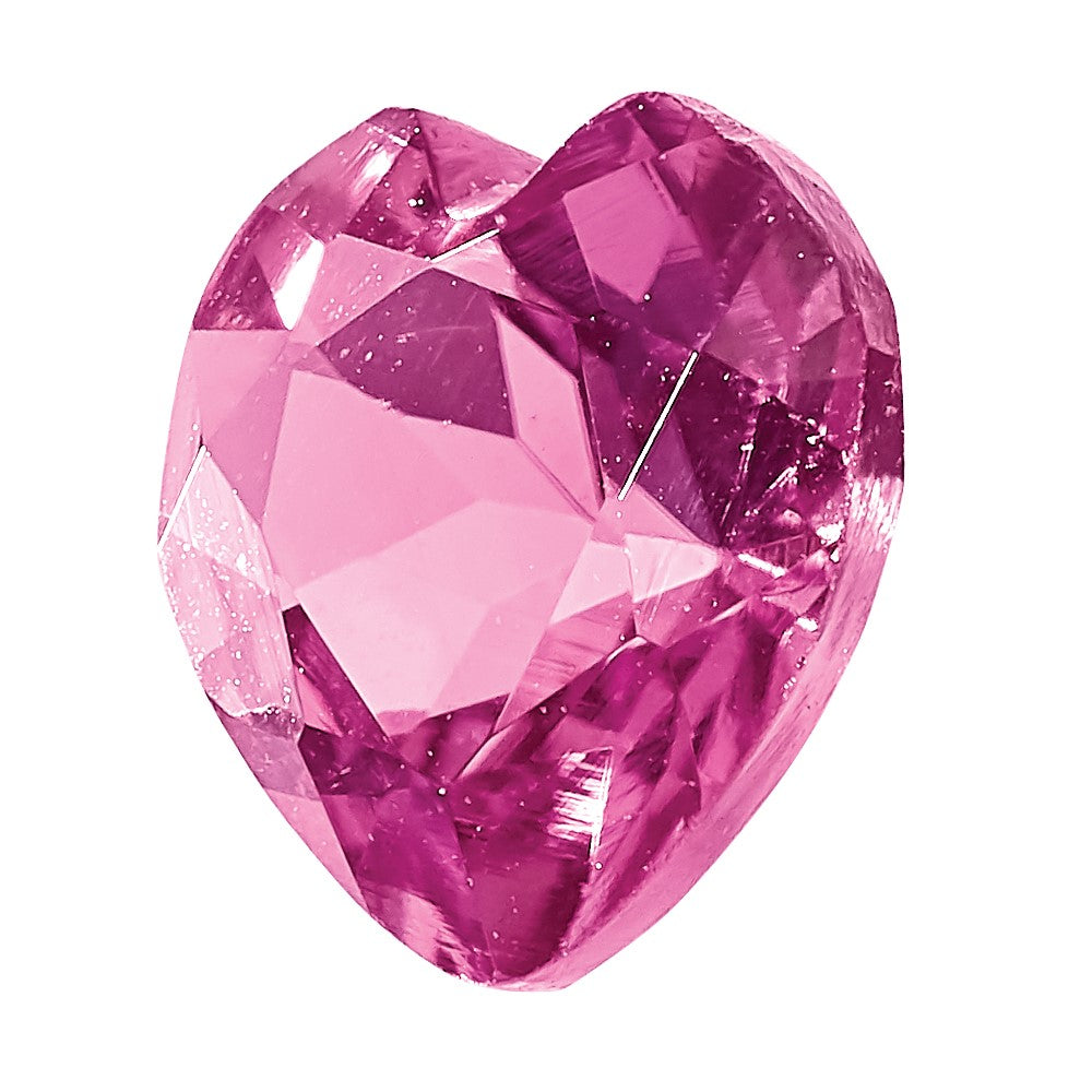 Edelstein Rosa Turmalin Aa Qualität 4mm Herz