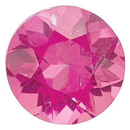 Edelstein Rosa Turmalin Aa Qualität 3mm Rund