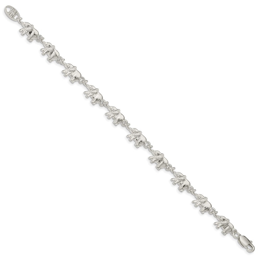 Sterlingsilber Elephants Armband