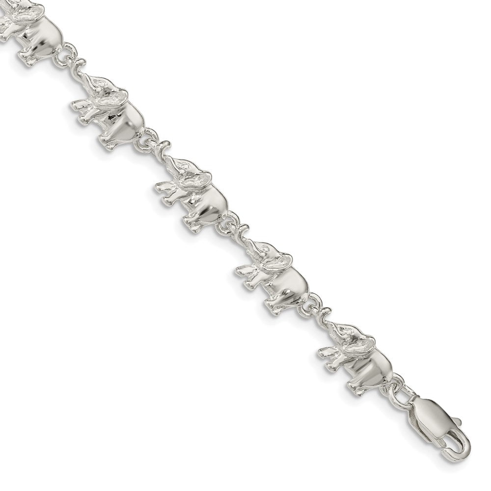 Sterlingsilber Elephants Armband
