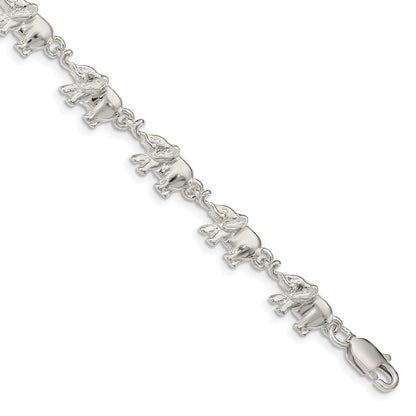 Sterlingsilber Elephants Armband