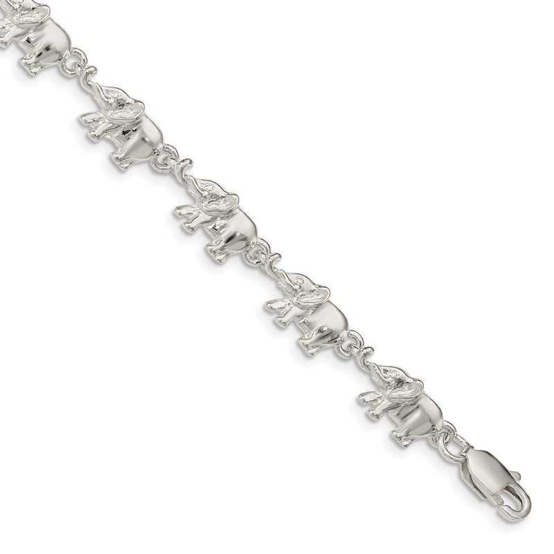 Sterlingsilber Elephants Armband