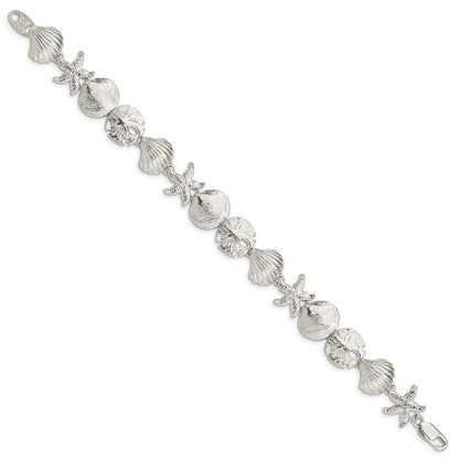 Sterlingsilber Seashells Armband